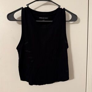 American Eagle Outfitters Black Women's Tank Top